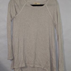 Hollister Tan Long Sleeve Tunic